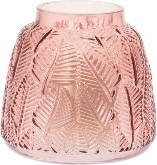 Riverdale Windlicht Ceiba roze 16cm | bol.com