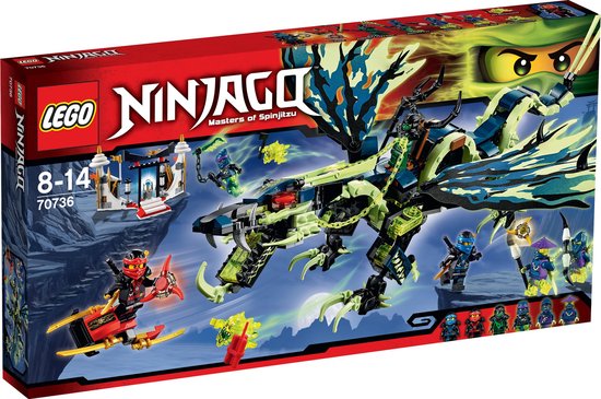 LEGO NINJAGO Aanval van de Morro Draak - 70736 | bol.com