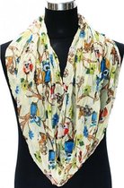 Prachtige colshawl omslagdoek 'Tessa' DD-1148