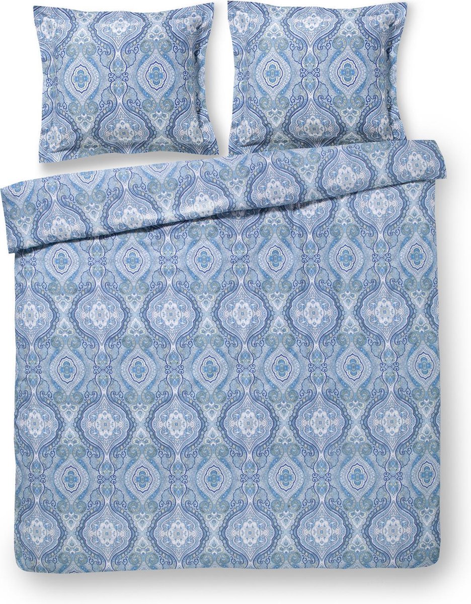 Papillon Trix Dekbedovertrek - Eenpersoons - 140x200/220 cm - Blauw