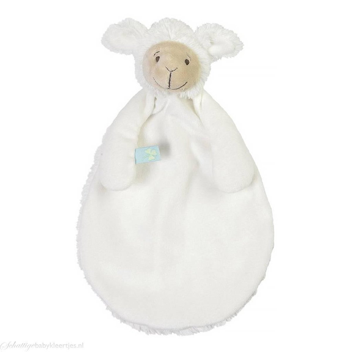 Happy Horse Lam Lugano Knuffeldoekje - Wit - Knuffel cadeau — afbeelding 3