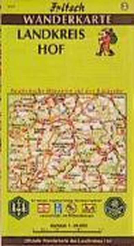 Hofer Land, Landkreis Hof 1 : 50 000. Fritsch Wanderkarte - cover