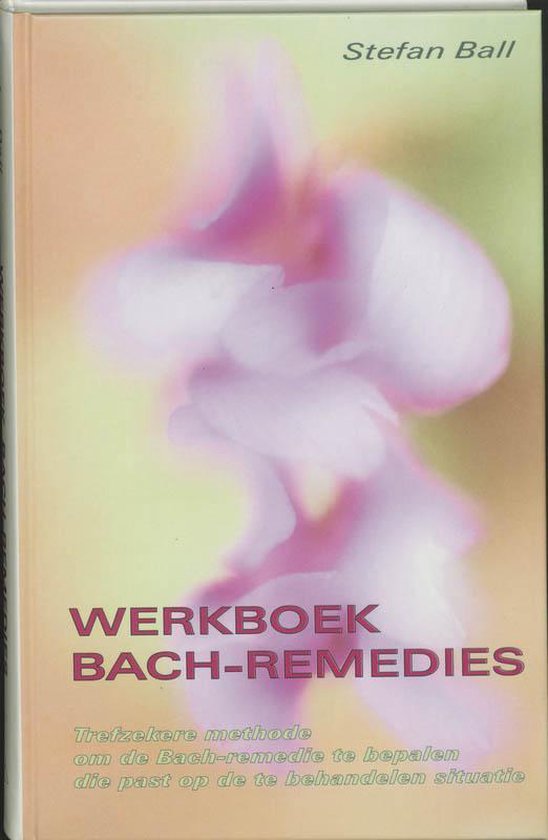 Cover van het boek 'Werkboek Bach-remedies'