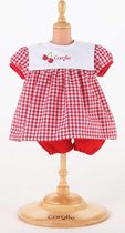 Corolle poppenkleding rode jurk voor poppen van 42cm