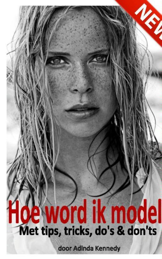 Cover van het boek 'Hoe word ik model' van Adinda Kennedy
