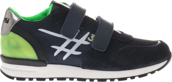 HIP Jongens Sneakers Klittenband H1798 - Donkerblauw - Maat 28 | bol