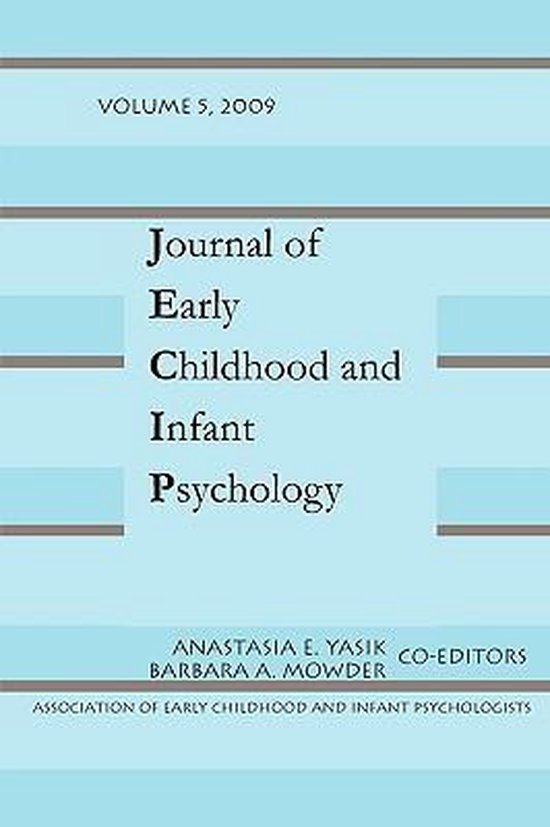 Infancy Journal Jecip- Journal of Early Childhood and Infant Psychology Vol 5 ...