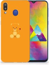 Coque Téléphone pour Samsung Galaxy M20 (Power) TPU Bumper Silicone Étui Housse Bière Bébé