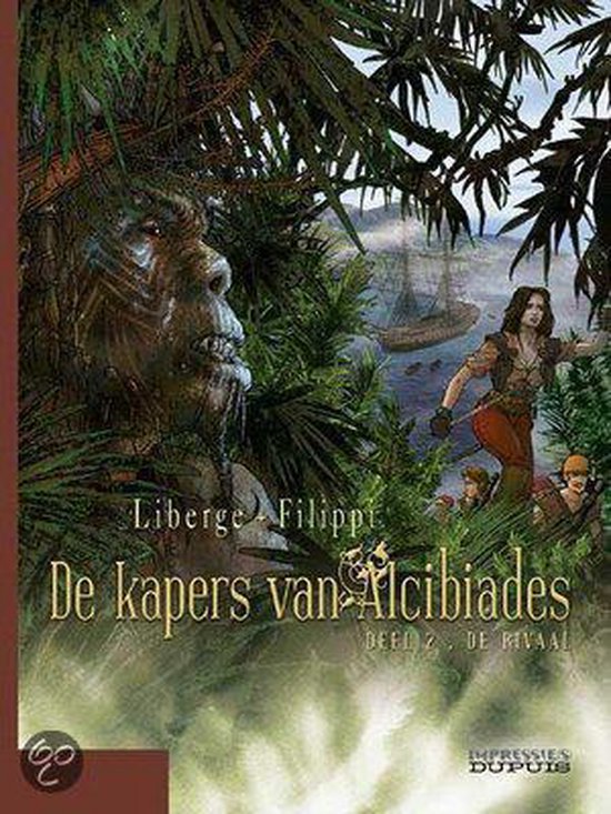 Cover van het boek 'De kapers van Alcibiades: 002 De rivaal' van Eric Liberge