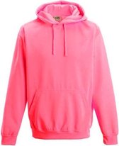 Electric hoodie, Kleur Electric Roze, Maat XL