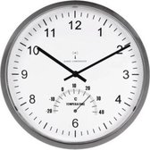 Unilux Attraction Tempus - Radio Controlled - Klok - Rond - Ø30.5 cm - Zilver