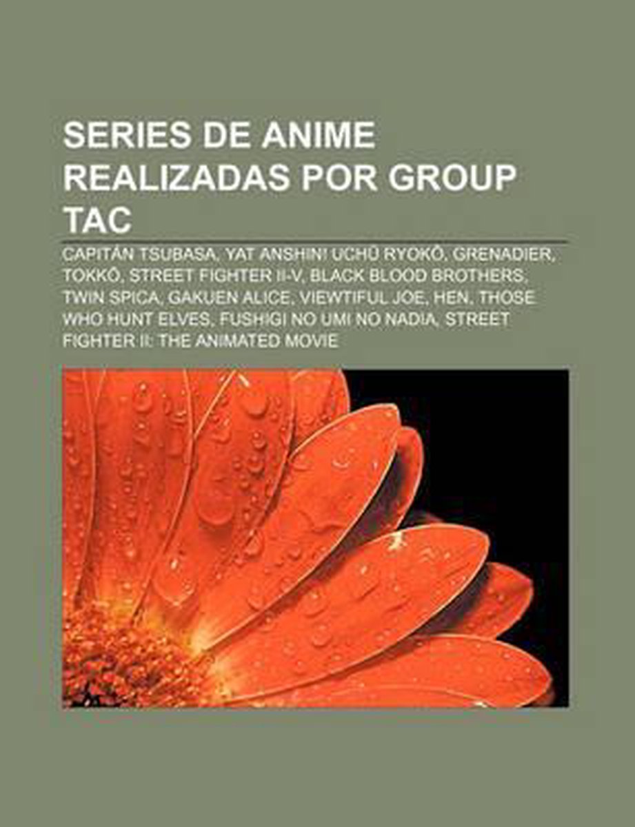 Bol Com Series De Anime Realizadas Por Group Tac Source Wikipedia Boeken