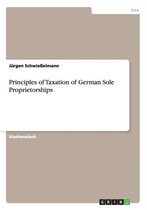 Principles of Taxation of German Sole Proprietorships