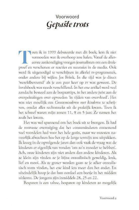 Voorwoord 'Gepaste trots' met tekst over het debuut van het boek in 1999.