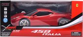 XQ Toys Modellino Auto 1:12 Ferrari 458 radiografisch bestuurbaar model Elektromotor