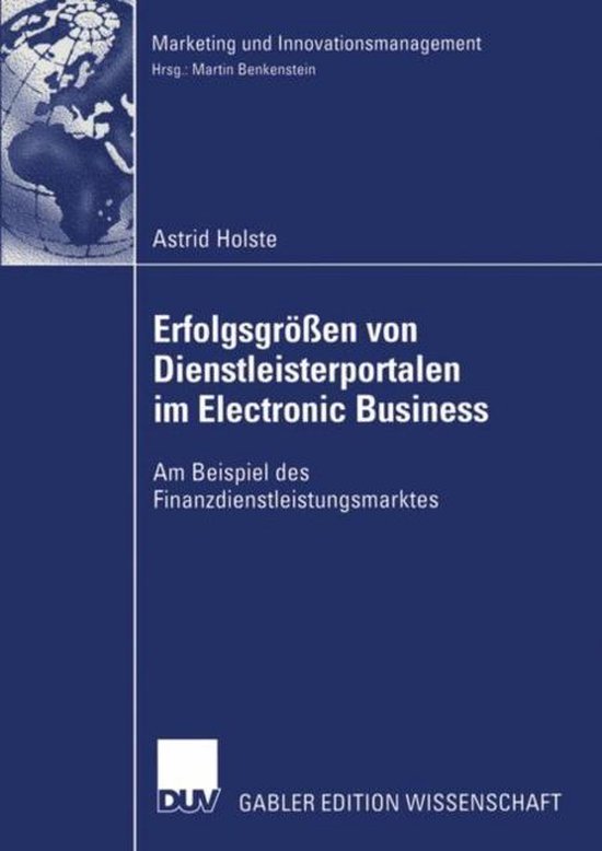 Erfolgsgrößen von Dienstleisterportalen im Electronic Busi ... - cover