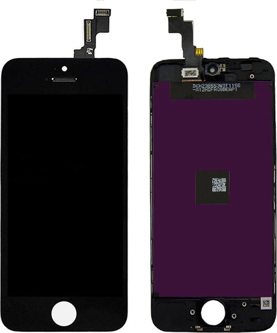 Afstoten Verlengen Hoofdstraat iPhone 5S / SE LCD scherm zwart - AA+ | bol.com