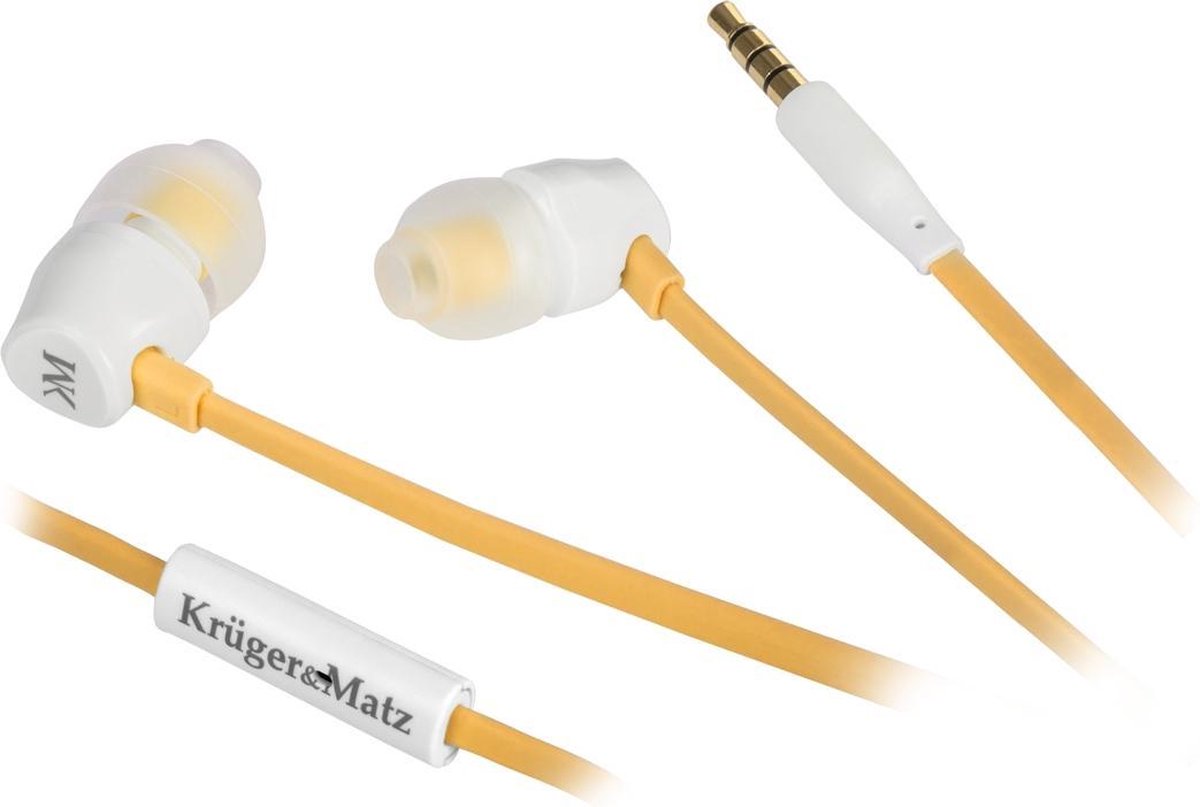 Krüger&Matz KMD10Y - Eigentijdse siliconen in-ear dopjes