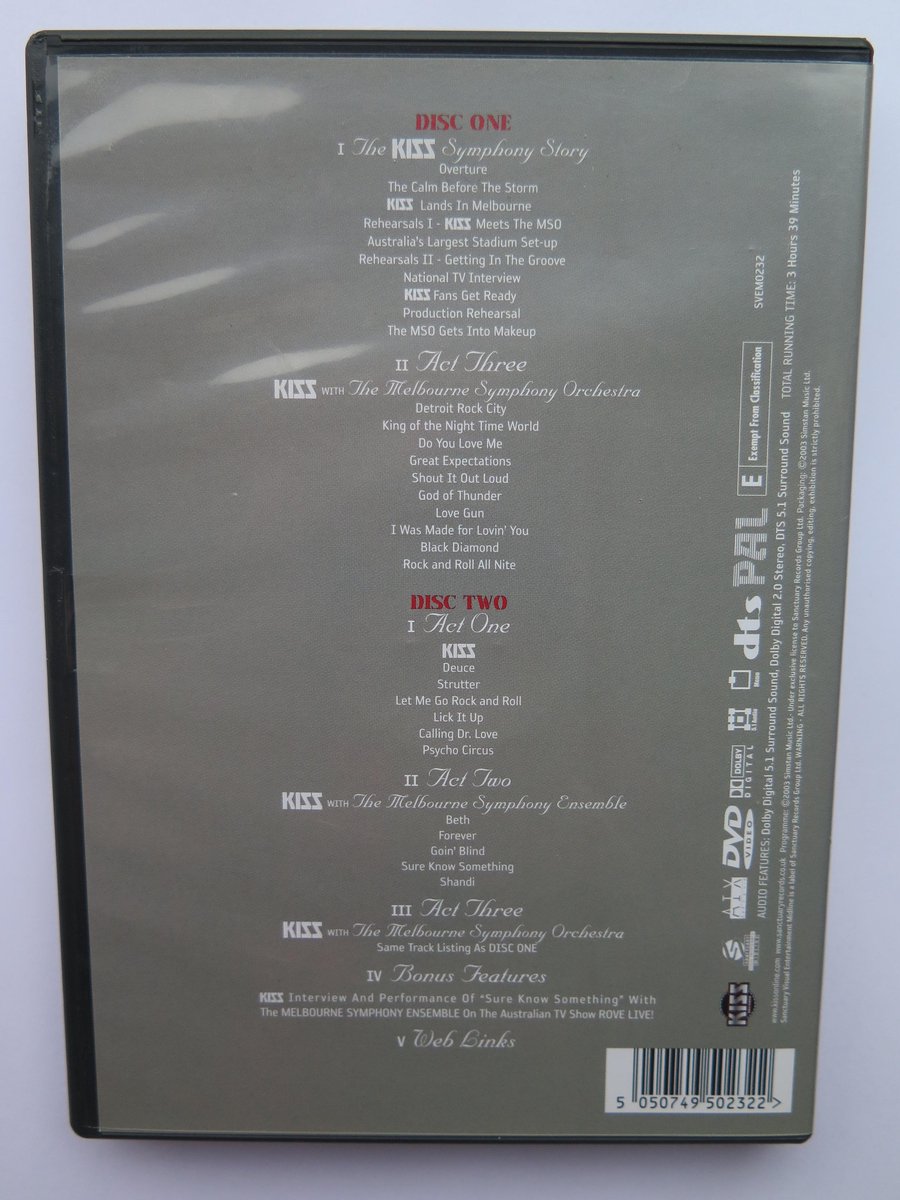 Kiss & Symphony - Kiss Symphony