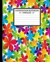 Unruled Composition Notebook