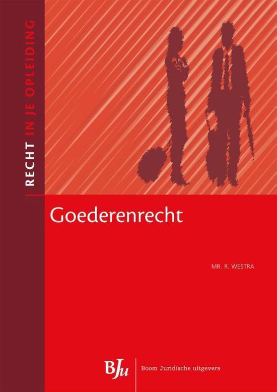 Recht in je opleiding - Goederenrecht - cover