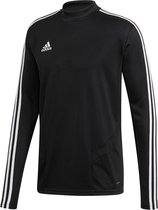 adidas Tiro 19 Training  Sportshirt - Maat L  - Mannen - zwart/wit