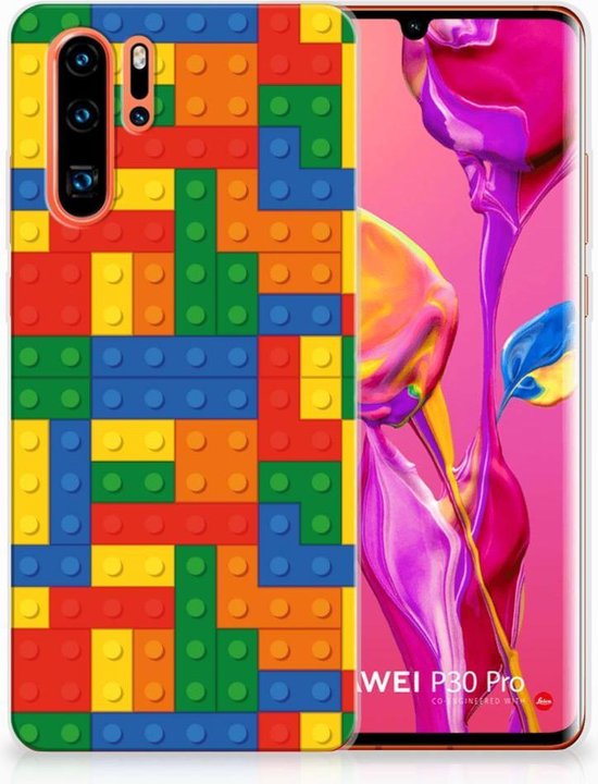 Coque pour Huawei P30 Pro TPU Bumper Silicone Étui Housse Blocs