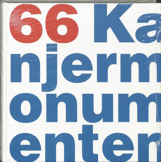 Cover van het boek '66 Kanjermonumenten'
