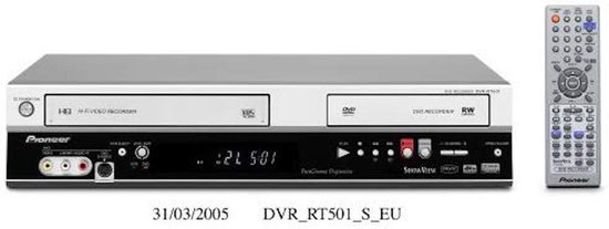 Pioneer DVR-RT501 - DVD & VHS combi videorecorder (demo model) | bol.com