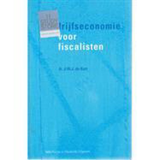 Inleiding bedrijfseconomie voor fiscalisten - cover