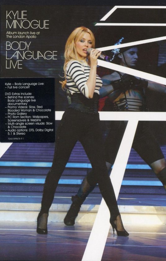 Cover van de film 'Kylie Minogue - Body Language Live'