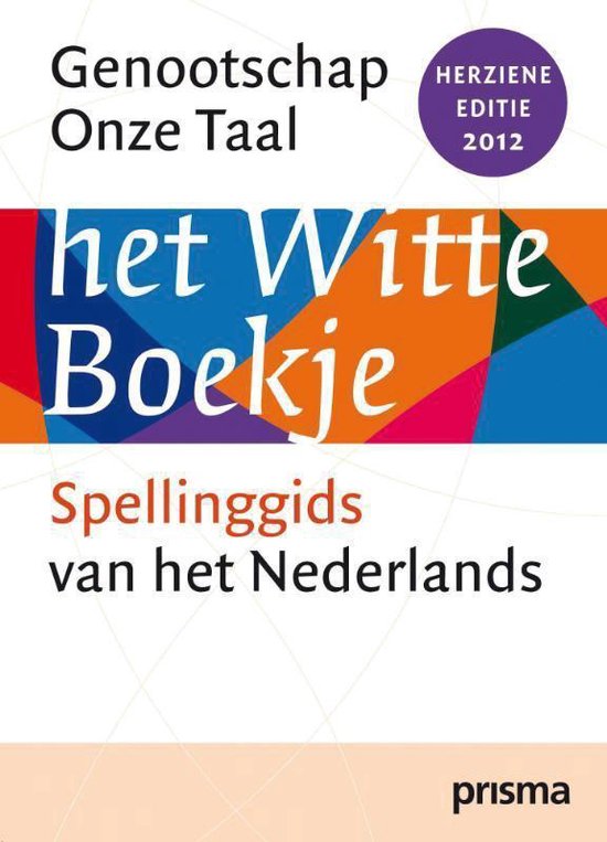 Cover van het boek 'Witte Boekje' van Genootschap Onze Taal