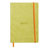 Rhodia Goalbook 6 X 8 1/4 A5 Anise Green Cover Bullet Journal