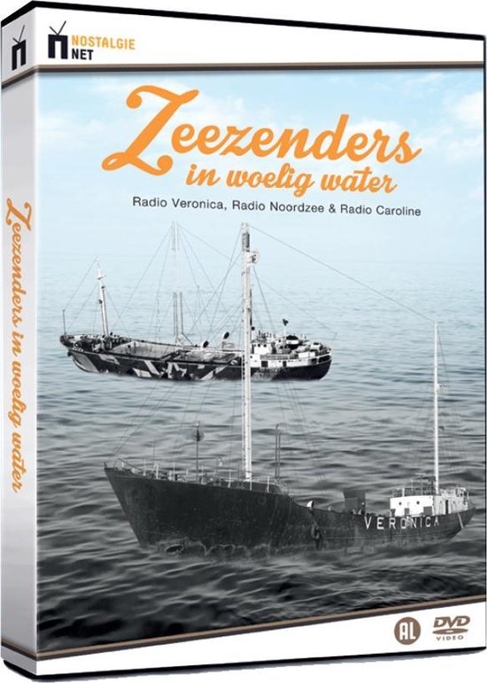 Cover van de film 'Zeezenders - In Woelig Water'