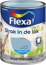 Flexa Strak In De Lak Zijdeglans 1008 Grijsblauw 0,75 L