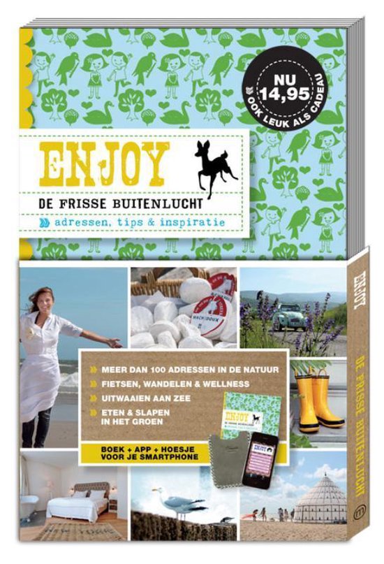 Cover van het boek 'Giftset Enjoy de frisse buitenlucht + Hoesje + app'
