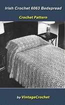 Irish Crochet Bedspread No. 6063 Vintage Crochet Pattern