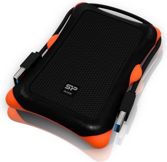 Silicon Power Armor A30 HDD-/SSD-behuizing Zwart, Oranje