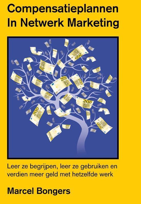 Cover van het boek 'Compensatieplannen in netwerk marketing' van Marcel Bongers