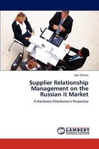 Supplier Relationship Management on the Russian it Market