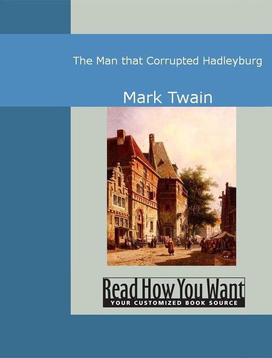 The Man That Corrupted Hadleyburg - cover