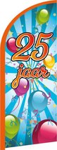 Beachflag - 25 Jaar - Vlag + Hengelsysteem - Actievlag.nl