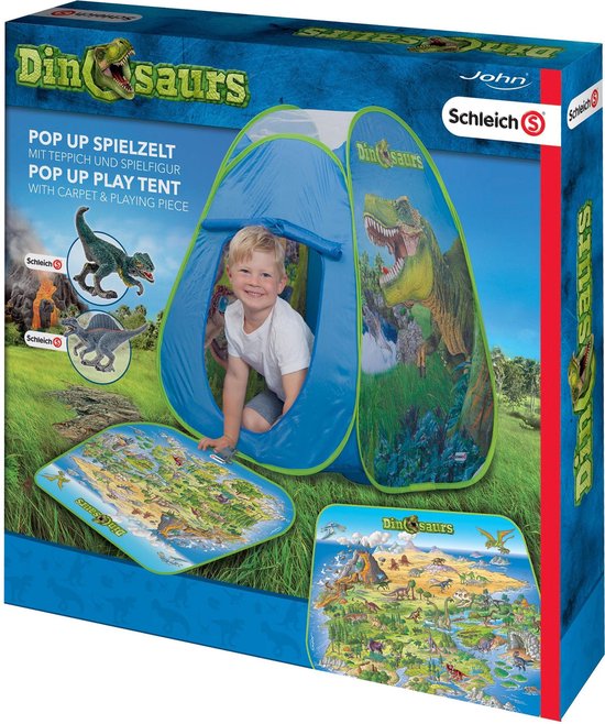 Ensemble de jouets de dinosaure avec tente de jeu pour enfants et
