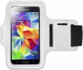 Samsung Galaxy S6 Edge Plus sports armband case Wit White