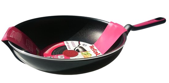 TEFAL City Cook wokpan Ø 28 cm | Thermo spot | NIET VOOR INDUCTIE | bol.com
