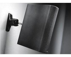 Omnimount RVS muurbeugel wit