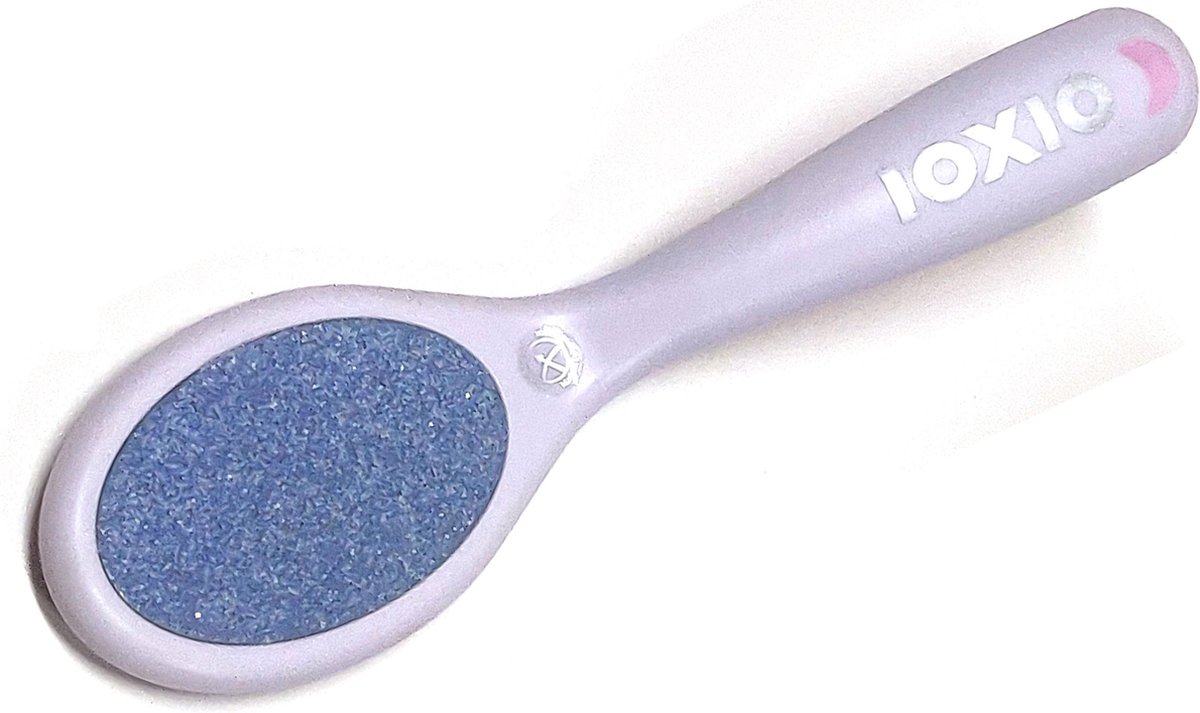 Goedkoopste IOXIO Soft Touch-Keramische Voetvijl - Dubbelzijdig Fijn & Grof - 18,5 cm - Candy Lila