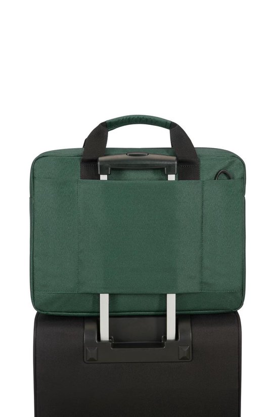 Samsonite Laptopschoudertas Network 3 Laptop Bag 15.6 inch Bottle Green