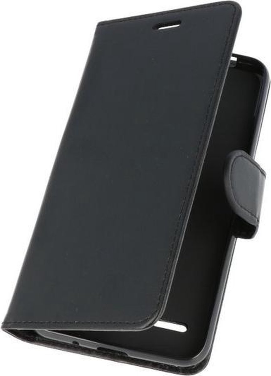 Zwart Wallet Case Hoesje voor LG K8 2018