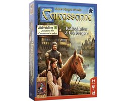 foto van 999 Games - Carcassonne: Kathedralen & Herbergen - Uitbreiding - Bordspel